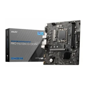 Placa Madre MSI H610M-G PRO DDR4, LGA1700, HDMI, Chipset H610, 12TH GEN. - Intel®