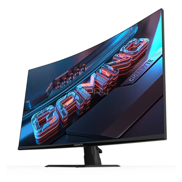 Monitor Gamer Gigabyte GS32QC de 32“ Curvo (VA, QHD, 170Hz OC, 1 ms, D-Port+HDMI, Vesa) - Imagen 2