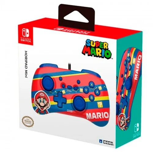 Control Joystick Super Mario Bros alambrico Mini Nintendo Switch