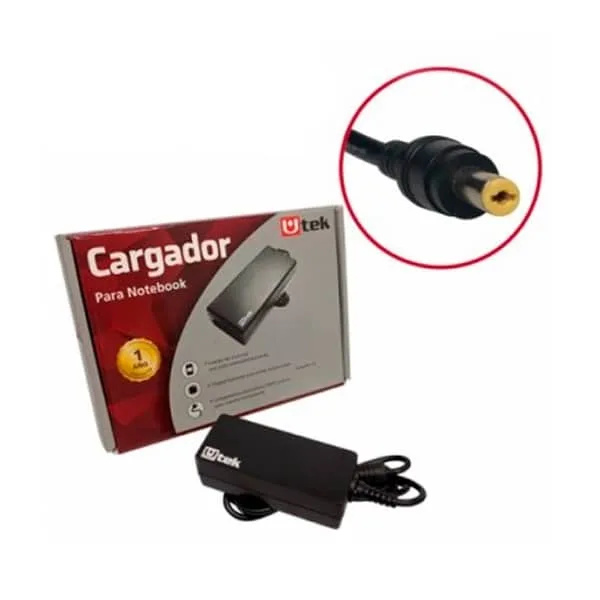 Cargador Alternativo Utek Acer 19V 3.42A 3.0*1.0mm UT-AC65-2