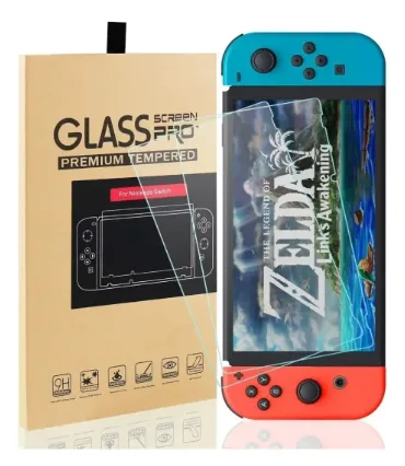 Mica de Vidrio Premium Templado protectora de pantalla para Nintendo Switch