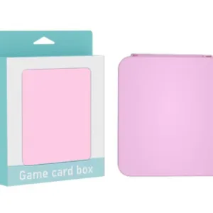 Mini Estuche Para Juegos De Nintendo Switch Rosa 12 Slots