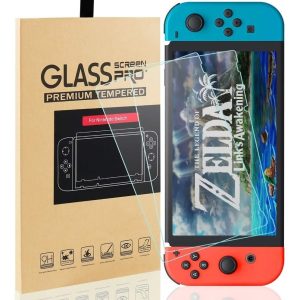 Mica de Vidrio Premium Templado protectora de pantalla para Nintendo Switch