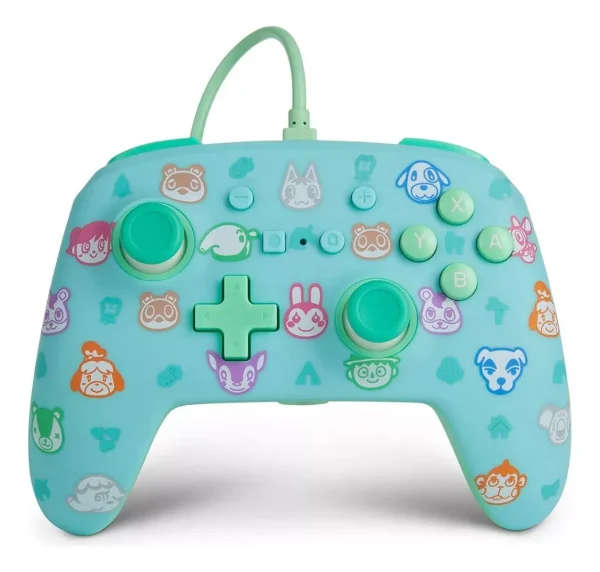 Control Joystick Power A Nintendo Switch Diseño Animal Crossing