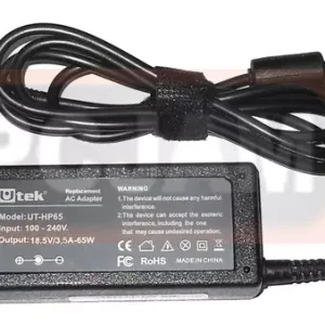 Cargador Alternativo Utek Hp Modelo Ut-hp65 18.5v 3.5a 65w Punta 4.8*1.7