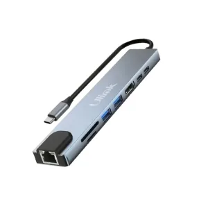 Adaptador Multifuncion Usb-C 8 En 1 Ulink