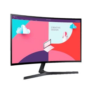 Monitor Essential S3 Gamer Samsung Curvo 24” FHD, 75Hz HDMI S24C366EAL Black