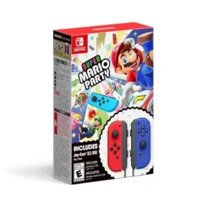 Juego de Nintendo Switch Super Mario Party c/n Joy-con Red/blue