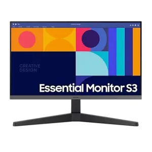 Monitor Led de oficina Samsung 27″ FHD, HDMI 100 Hz Essential S3 Black