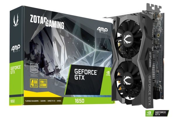 Tarjeta Grafica o de Video Zotac Gaming  AMD CODE Dual GeForce® GTX 1650 OC Edition 4GB GDDR6