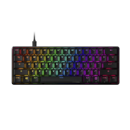Teclado HyperX Alloy Origins Core PBT - Teclado mecánico TKL . Switch Red Linear. Español Latam