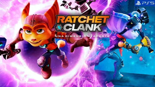 Juego de PlayStation 5 PS5 Ratchet y Clank Una dimensión aparte Open Box