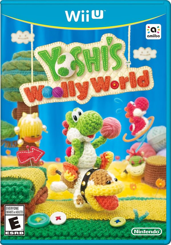 Juego de WII U Yoshi's Wooly World Open Box