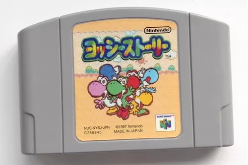 Juego de Nintendo 64 N64 Yoshi's story Version Japonesa Open Box