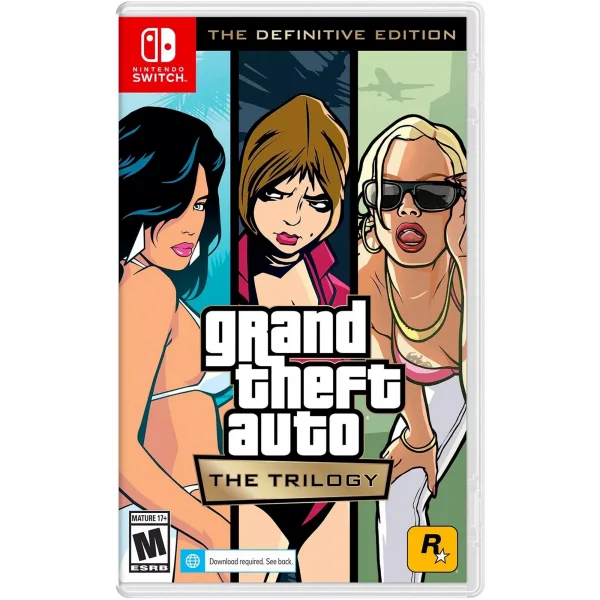 Juego Grand Theft Auto Trilogy Nintendo Switch Gta Open Box
