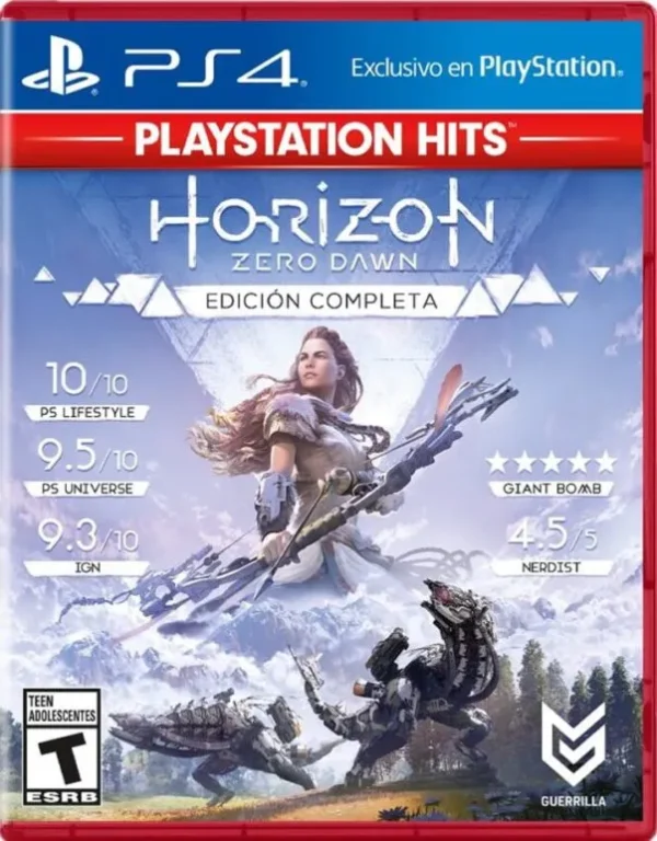 Juego Playstation PS4  Horizon Zero Dawn Edicion Completa Playstation hits Open Box
