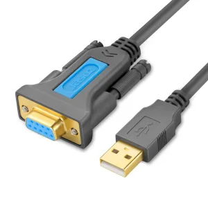 Adaptador de Cable Serie de Puerto USB a RS232 COM PDA 9 DB9 Pin Prolific PL2303 (RS232 Hembra)