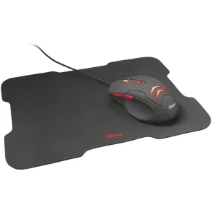 Mouse Gamer Trust Ziva + Mouse Pad