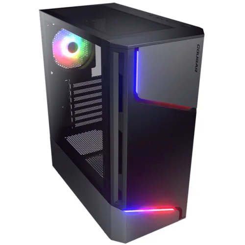 Gabinete Gamer ATX Cougar MX360 ARGB Panel Vidrio Templado