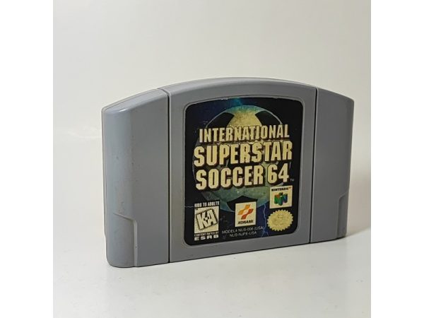 Juego de Nintendo 64 N64 International Superstar Soccer 64 Open Box