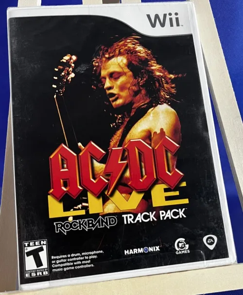Juego de WII Rock Band AC/DC Open Box