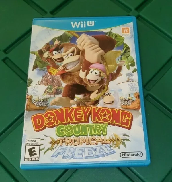 Juego de WII U Donkey Kong Country tropical Freeze Open Box