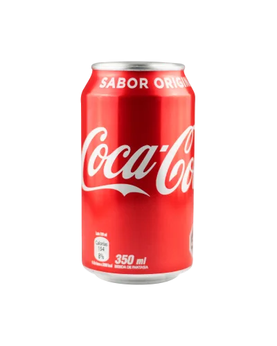 Bebida en Lata Coca Cola de 350 ml (compra presencial tienda)