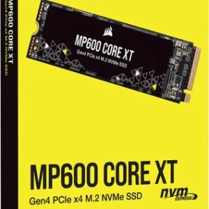 Disco SSD 1TB Corsair MP600 CORE XT PCIe 4.0m.2 (Gen4) NVMe.