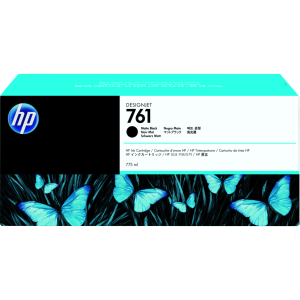 Tinta HP 761 Negro Mate 775 ML Original (CM997A) / Fuera Fecha