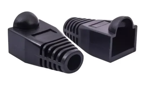 Capucha Bota Negra Rj45