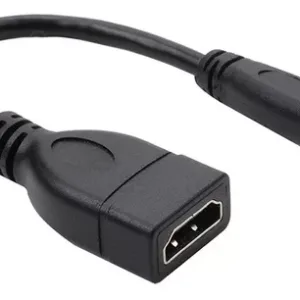 Cable Adaptador Micro HDMI a HDMI Hembra.