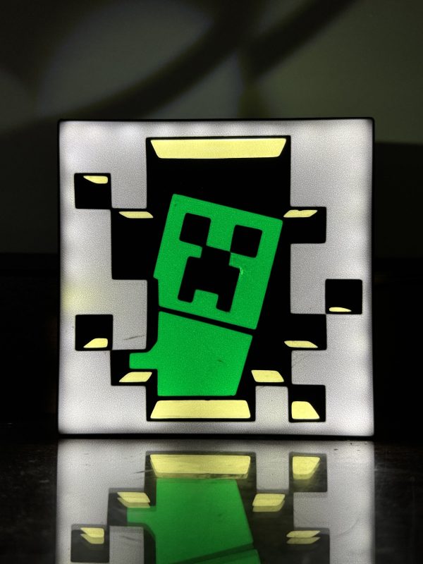 Lampara USB Minecraft