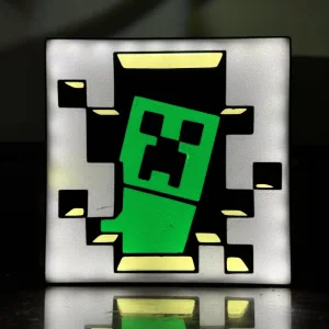 Lampara USB Minecraft