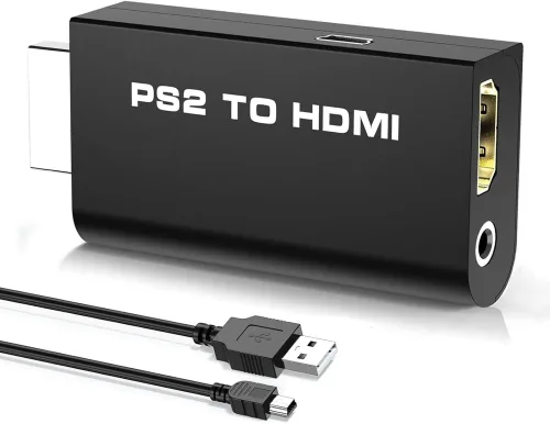 Convertidor de PS2 a HDMI, 1080P