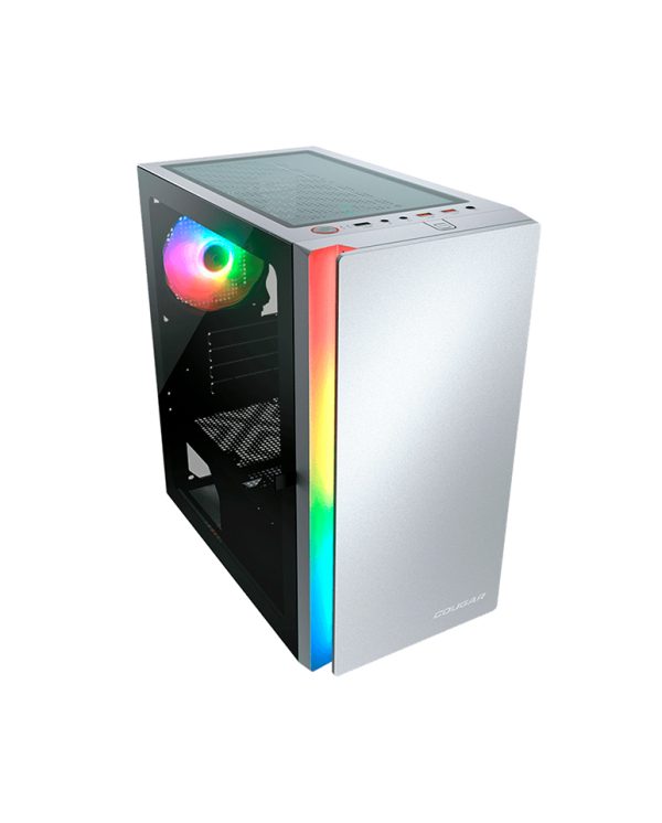 Pc Gamer Cougar Purity RGB - RTX 3050 Ventus 6G - 16GB DDR4 2666Mhz - SSD 480gb - Intel Core i5-13400F