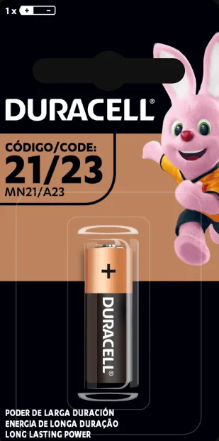 Pila Especializada Duracell Alcalina MN21 A23 1 Unidad