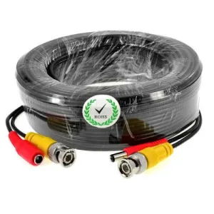 Cable Camara Seguridad Video Y Corriente 15M