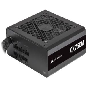 Fuente de Poder Corsair 750W CX-M Series CX750M - 80 PLUS Bronze - Estandar ATX - Semi-Modular - CP-9020222-NA.
