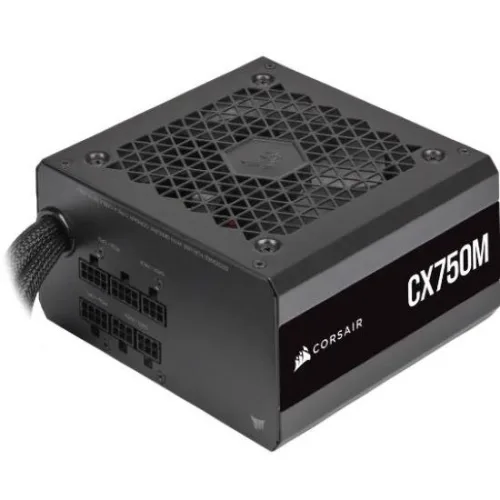 Fuente de Poder Corsair 750W CX-M Series CX750M - 80 PLUS Bronze - Estandar ATX - Semi-Modular - CP-9020222-NA.