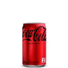 Bebida en Lata Coca Cola sin azúcar de 350 ml. (Compra presencial tienda)