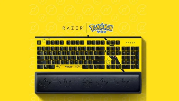 Teclado Razer Edición Limitada de Pikachu 025.