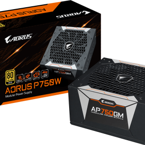 Fuente De Poder 750W Aorus GP-AP750GM 80 Plus GOLD Full Modular