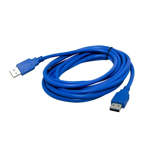 Cable usb Ulink- 3.0 macho macho 3mts color azul.
