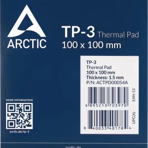 Pad termico TP-3 100X100 1.5mm.