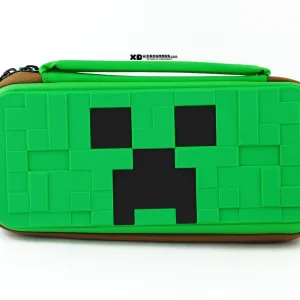 Estuche para consola OLED Nintendo Switch-Minecraft.