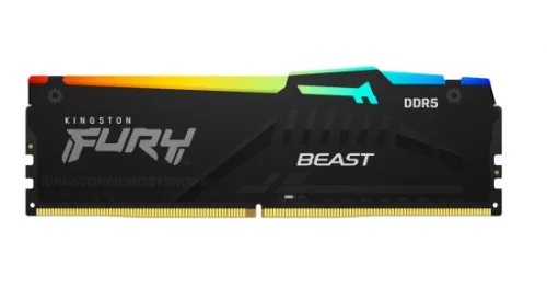 Memoria Ram Kingston Fury Beast RGB KF556C40BBA-16 16Gb DIMM DDR5 5600 Mhz