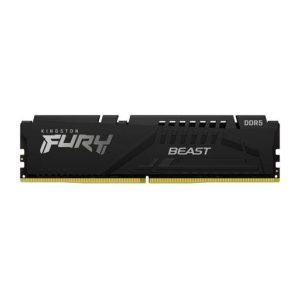 Memoria RAM DDR5 16GB 6000MT/s Kingston Fury Beast Black, CL40, DIMM, KF560C40BB-16