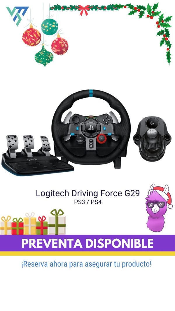 PREVENTA Volante Logitech driving Force G29 PS3/PS4
