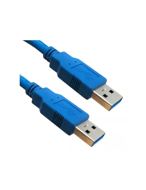 Cable USB 3.0 Macho a Macho 1.8m | Alta Velocidad.