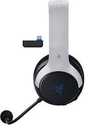 Audifonos Razer gamer Kaira Hyperspeed para PS5 - Color Blanco.